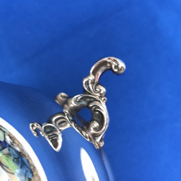 Oneida Vintage Silver Plated Footed Serving Dish - Picture 5 of 6